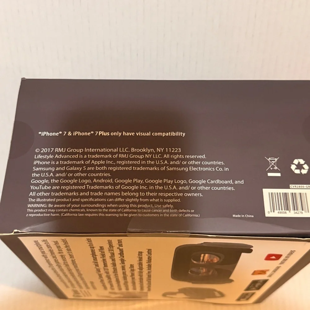 Colbaltx NIB Voyage Virtual Reality Headset Voyage